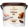 op. 5 kg CREMA 811 Callebaut - gotowe nadzienie czekoladowe - intensywny smak ciemnej czekolady 811