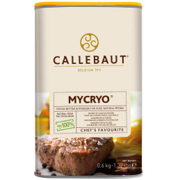 op. 600 g MYCRYO - czysty tłuszcz kakaowy w postaci bardzo drobnego proszku - nr. kat. NCB-HD706-E0-W44 Callebaut