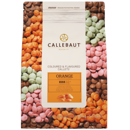 op. 2.5 kg Czekolada pomarańczowa - połączenie białej czekolady z aromatem pomarańczowym - Orange Callets™ Callebaut