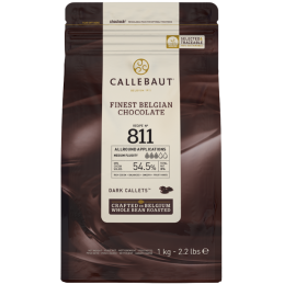 op. 1 kg Ciemna czekolada o zaw. 54.5% kakao - RECIPE N°811 Callebaut - nr. kat. 811-E1-U68