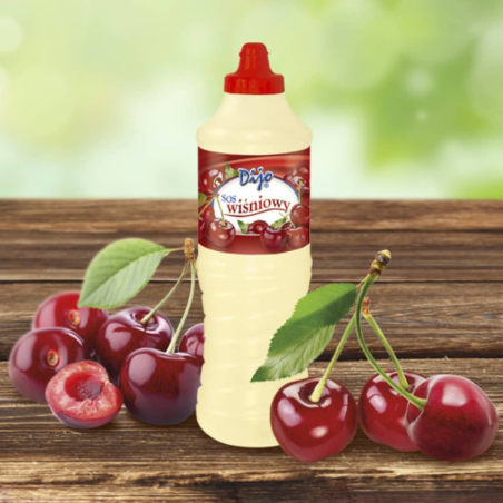 op. 1 kg Topping wiśniowy - polewa cukiernicza do lodów i gofrów - Dijo Fun&Food
