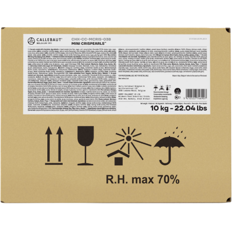 op. 425 g Chrupiące kuleczki zbożowe w polewie czekoladowej - Mini Mix Chocolate Crispearls™ Callebaut