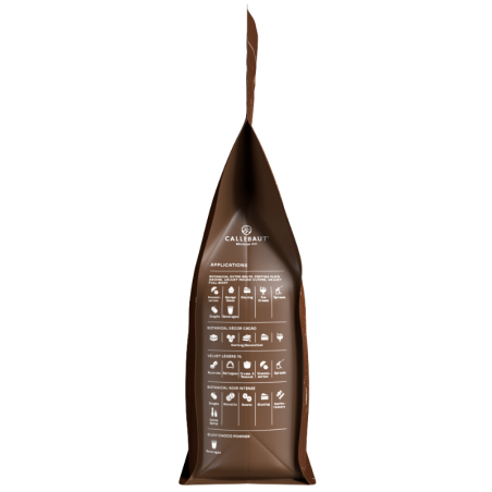 op. 1 kg Alkalizowane kakao w proszku - zawartość tłuszczu 22-24% - Botanical Experience Extra Brute Callebaut