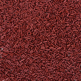 pałeczki cukrowe - posypka perłowa bordowa od sweet decor