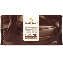op. 5 kg Mleczna czekolada z maltitolem o zaw. 33.9% kakao - MALCHOC-M-123 Callebaut - blok czekoladowy bez dodatku cukru