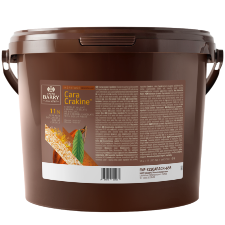 op. 5 kg Chrupiące nadzienie karmelowe - Cara Crakine™ Callebaut - nr. kat. FNF-CARACR-E4-656