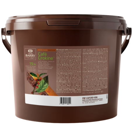 op. 5 kg Chrupiące nadzienie kawowe - Cafe Crokine™ Callebaut - nr. kat. FNF-CAFCRO-656