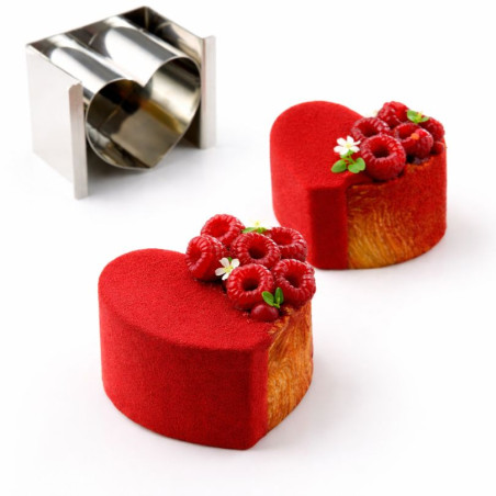 stalowy  rant do geometrycznych wypieków z ciasta francuskiego