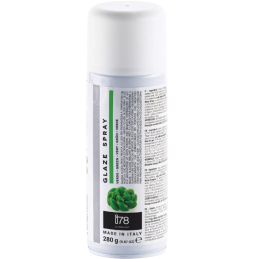 op. 280 g Zielony żel dekoracyjny w sprayu - gotowa do użycia błyszcząca glazura - Glaze Spray Silikomart