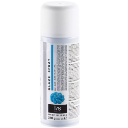 op. 280 g Niebieski żel dekoracyjny w sprayu - gotowa do użycia błyszcząca glazura - Glaze Spray Silikomart