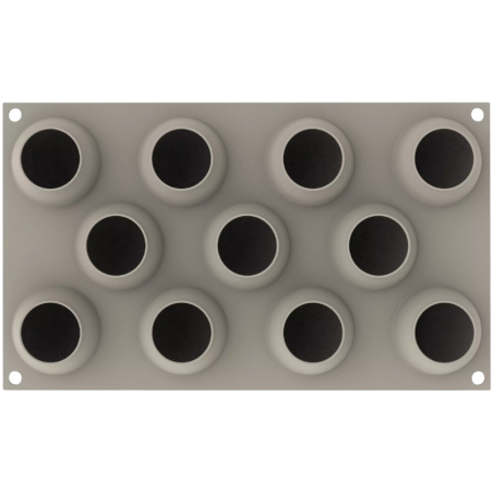 EGG HUNT 100 Silikomart - forma silikonowa w kształcie pisanek - śr. 53 x wys. 67 mm / poj. 100 ml x 11 porcji