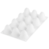 EGG 30 Silikomart - forma silikonowa w kształcie jajka - śr. 34 x wys. 47 mm / poj. 30 ml x 12 porcji