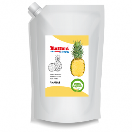 naturalne puree owocowe bez dodatku cukru i konserwantów - ananas