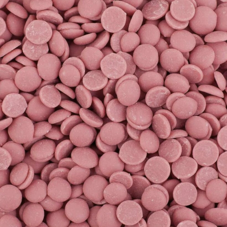 op. 1 kg Czekolada Ruby 32.8% RECIPE N°RB2 Callebaut - intensywnie rubinowa czekolada z nutami kwaśnych owoców