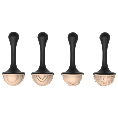 Pisanki - wielkanocny zestaw do dekorowania pralin - forma z Tritanu + stemple silikonowe - Uovo 01 & Choco Stamp E - Silikomart