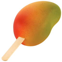 GEL20 MANGO - forma silikonowa do lodów i ciastek na patyku - owoc mango - nr. kat. 25.950.87.0098 Silikomart