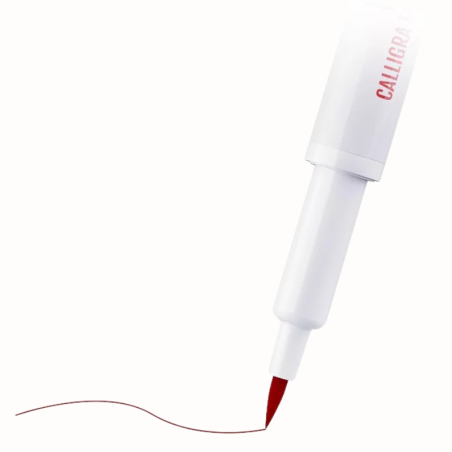 czerwony pisak spożywczy z pędzelkiem, Fractal Colors - Cukieteria.pl