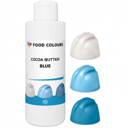 niebieski barwnik spożywczy na bazie masła kakaowego do barwienia czekolady