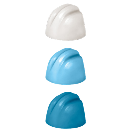 op. 100 g Niebieski barwnik do czekolady na bazie tłuszczu kakaowego - nr. kat. CB-071 Food Colours