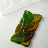 PC5077 Garden Pavoni Italia - forma do dekoracyjnych tabliczek czekolady - liście - dł. 154 x szer. 77 x wys. 11 mm / poj. 100 g