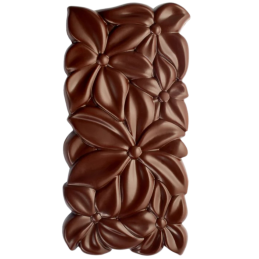 PC5075 Flora Pavoni Italia - forma do dekoracyjnych tabliczek czekolady - kwiaty - dł. 154 x szer. 77 x wys. 11 mm / poj. 100 g