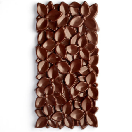 PC5076 Bouquet Pavoni Italia - forma do dekoracyjnych tabliczek czekolady - dł. 154 x szer. 77 x wys. 11 mm / poj. 100 g
