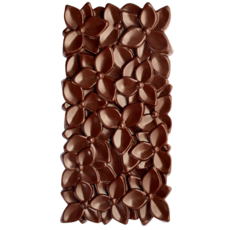 PC5076 Bouquet Pavoni Italia - forma do dekoracyjnych tabliczek czekolady - dł. 154 x szer. 77 x wys. 11 mm / poj. 100 g