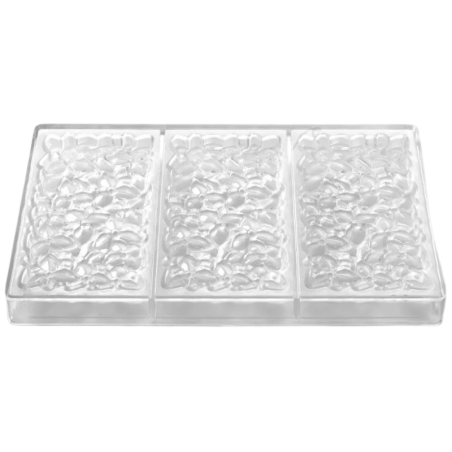 PC5076 Bouquet Pavoni Italia - forma do dekoracyjnych tabliczek czekolady - dł. 154 x szer. 77 x wys. 11 mm / poj. 100 g