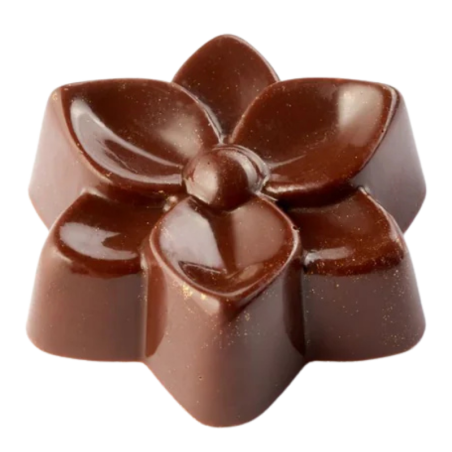 PC5073 Pavoni Italia - forma do pralin w kształcie kwiatów - śr. 38 x wys. 13 mm / poj. 10 g x 24 praliny
