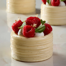 PX43128 Linea Pavoni Italia - cukiernicza forma silikonowa - śr. 73 x wys. 40 mm / poj. 140 ml x 12 porcji