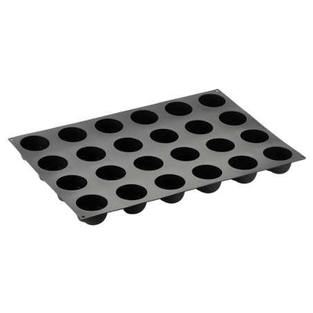 PX039 Bocciolo Pavoni Italia - cukiernicza forma silikonowa - śr. 70 x wys. 42 mm / poj. 130 ml x 24 porcje