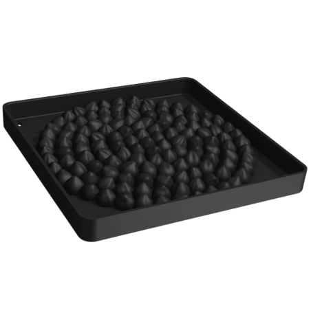 TOP25 Hazel Pavoni Italia - forma silikonowa do dekoracji tart i tortów - orzechy laskowe - śr. 180 x wys. 18 mm / poj. 267 ml