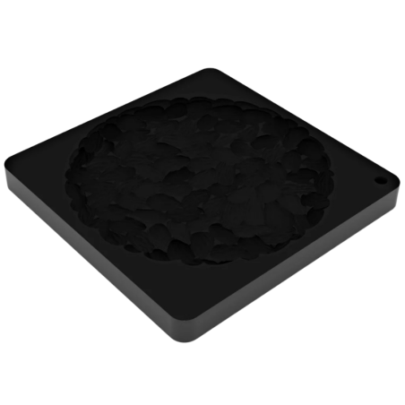 TOP26 Almonds Pavoni Italia - forma silikonowa do dekoracji tart i tortów - migdały - śr. 180 x wys. 17 mm / poj. 295 ml