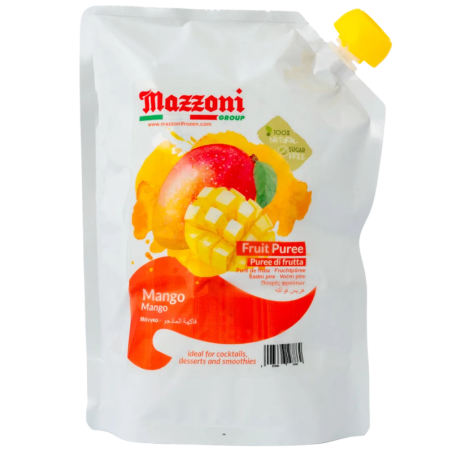 op. 1 kg MANGO PUREE OWOCOWE - 100% przecier owocowy bez dodatku cukru i substancji konserwujących