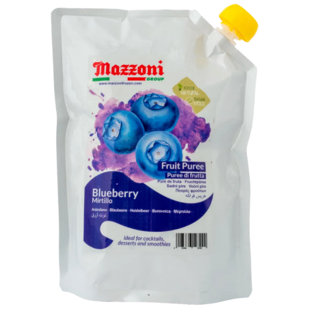 op. 1 kg JAGODA PUREE OWOCOWE - 100% przecier owocowy bez dodatku cukru i substancji konserwujących