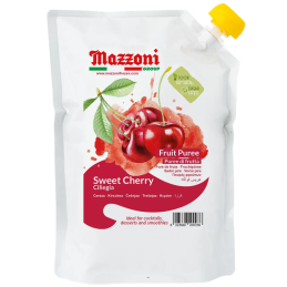 op. 1 kg WIŚNIA PUREE OWOCOWE - 100% przecier owocowy bez dodatku cukru i substancji konserwujących