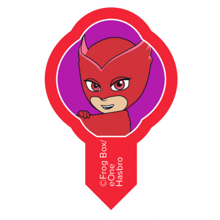 okrągłe wtykacze waflowe z jadalnym kolorowym nadrukiem to doskonały sposób na szybką i efektowną dekoracje wypieków z kremem