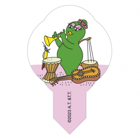 dekoracyjne opłatki do lodów i babeczek Barbapapa - cukieteria.pl