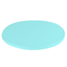śr. 30 cm x wys. 1.2 cm Gruby podkład pod tort - okrągła podkładka do transportu i serwowania ciast - turkusowa
