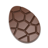 CW12039 Chocolate World - forma z poliwęglanu do czekoladowych jajek - dł. 40 x szer. 29 x wys. 5 mm / poj. 5 g x 21 czekoladek