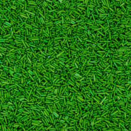 op. 1 kg Pałeczki zielone - posypka dekoracyjna - drobne patyczki cukrowe - dł. 5-10 mm