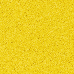 op. 250 g Pałeczki żółte - posypka dekoracyjna - drobne patyczki cukrowe - dł. 5-10 mm