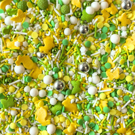 op. 250 g Świąteczna Łąka - mieszanka kolorowych posypek cukrowych do wielkanocnych dekoracji