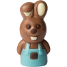 op. 10 g - mały króliczek - w czterech wzorach wysyłanych losowo - dekoracyjna figurka czekoladowa - nr. kat. 10242