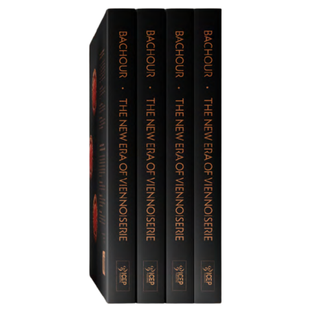 Książka "The New Era of  Viennoiserie" Antonio Bachour - eleganckie wydanie w języku angielskim i hiszpańskim