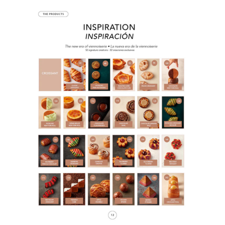 Książka "The New Era of  Viennoiserie" Antonio Bachour - eleganckie wydanie w języku angielskim i hiszpańskim