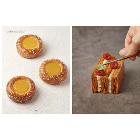 Książka "The New Era of  Viennoiserie" Antonio Bachour - eleganckie wydanie w języku angielskim i hiszpańskim