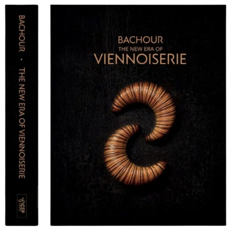 Książka "The New Era of  Viennoiserie" Antonio Bachour - eleganckie wydanie w języku angielskim i hiszpańskim