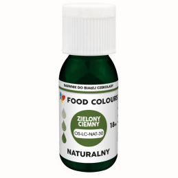 op. 18 ml Naturalny ZIELONY CIEMNY barwnik cukierniczy od Food Colours - Cukieteria.pl