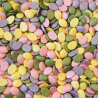 op. 200 g Perłowe pisanki - mieszanka kolorowych konfetti cukrowych z perłowym połyskiem - jajka - dł. 6-8 mm